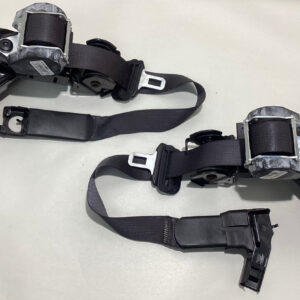 2005-2012 Chevrolet Corvette Convertible Front Seat Belts / Pair / Black / C6018