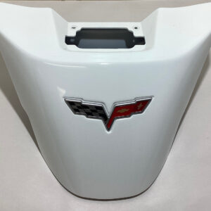 2005-2013 Chevrolet Corvette C6 Convertible Rear Waterfall Trim Panel / Arctic White C6011