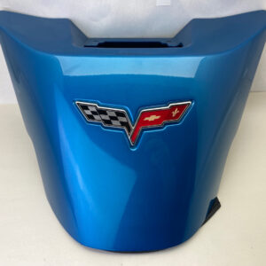 2005-2013 Chevrolet Corvette C6 Convertible Rear Waterfall Trim Panel / Jet Stream Blue Metallic C6018
