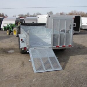2023 Advantage 7 Ton 14FT Galvanized Dump Trailer