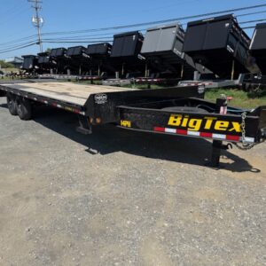 2024 Big Tex 8.5 x 25 Deckover Equipment Trailer – Mega Ramps