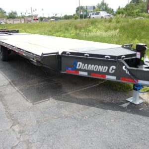 2025 Diamond C DEC207 102″x 24′ 14.9k 14.9k Deck-Over Trailer With MAX Ramps Stock #299370 Deck-Over Trailer – Spencer Trailers