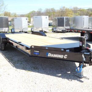 2025 Diamond C LPX210 82″x 24′ 20k Equipment Trailer With MAX Ramps Stock #298573 – Spencer Trailers