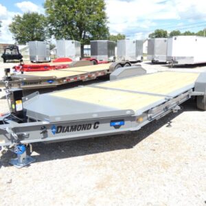 2026 Diamond C HDT207 82″x 20′ 14.9k Split-Deck Tilt Equipment Trailer Stock #304807 – Spencer Trailers