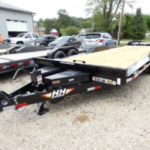 2026 H & H HEX 102″x 22′ 14k Electric Tilt Trailer With MAX Wide Pkg. Stock #615053 – Spencer Trailers